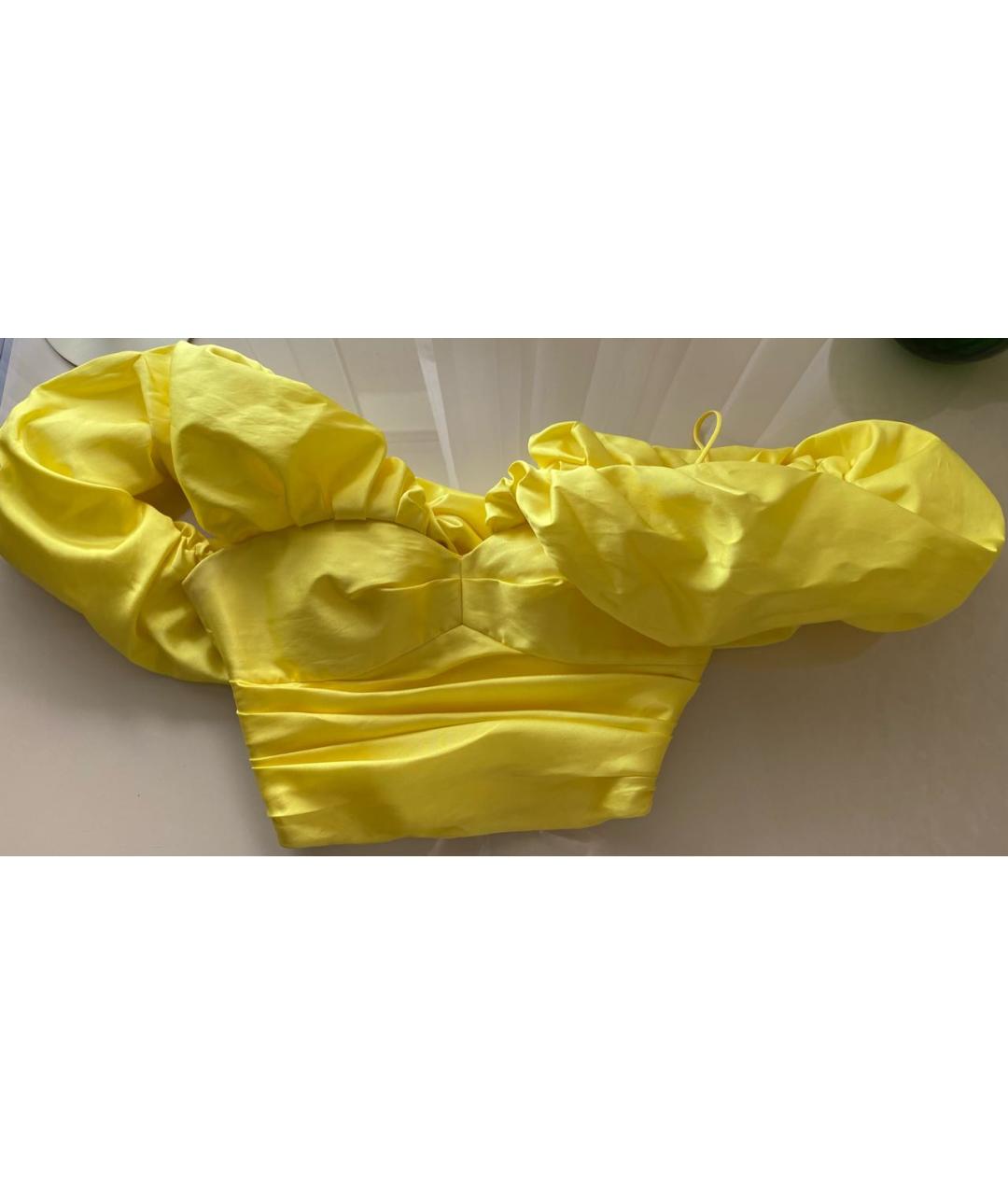 ROZIECORSETS Желтый полиэстеровый корсет, фото 4