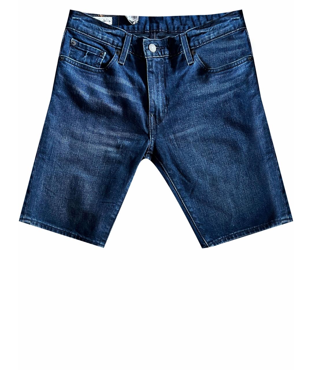 LEVI'S Синие хлопковые шорты, фото 6