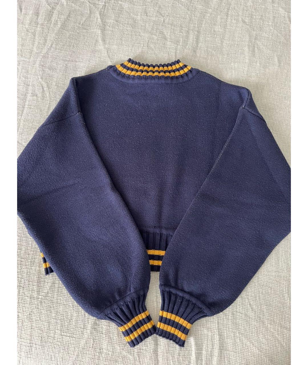 BOHEMIQUE Темно-синий хлопковый джемпер / свитер, фото 2