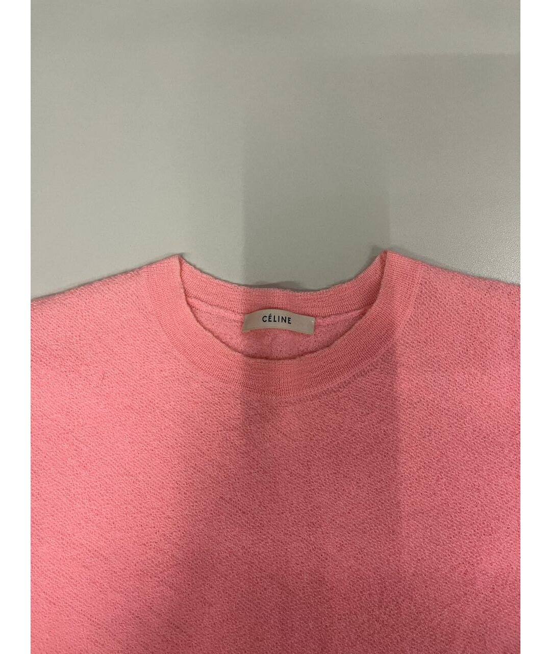 CELINE PRE-OWNED Розовый кашемировый кардиган, фото 3