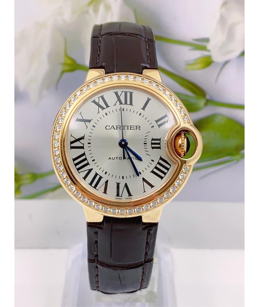 CARTIER Золотые часы из желтого золота, фото 6