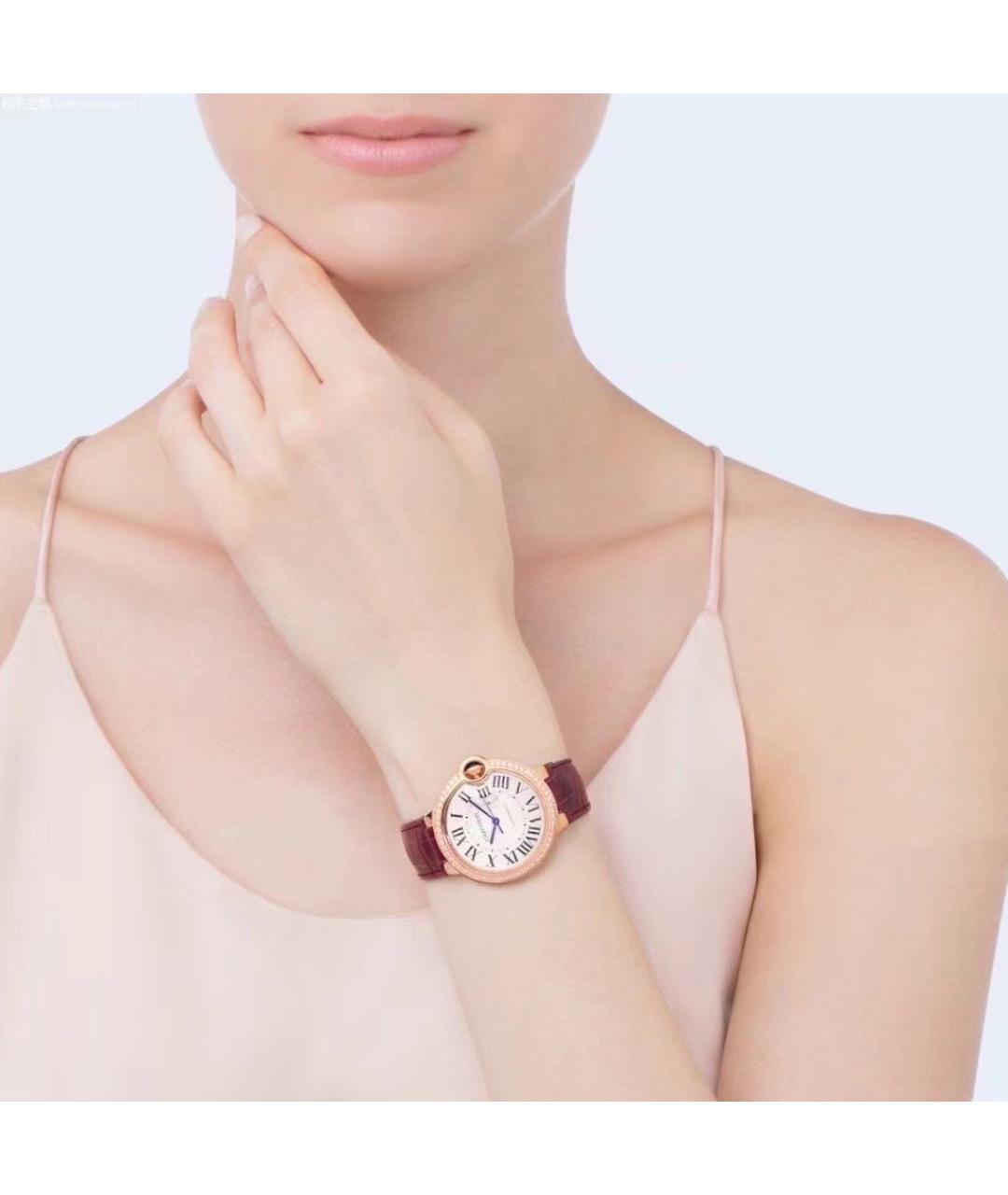 CARTIER Золотые часы из желтого золота, фото 4
