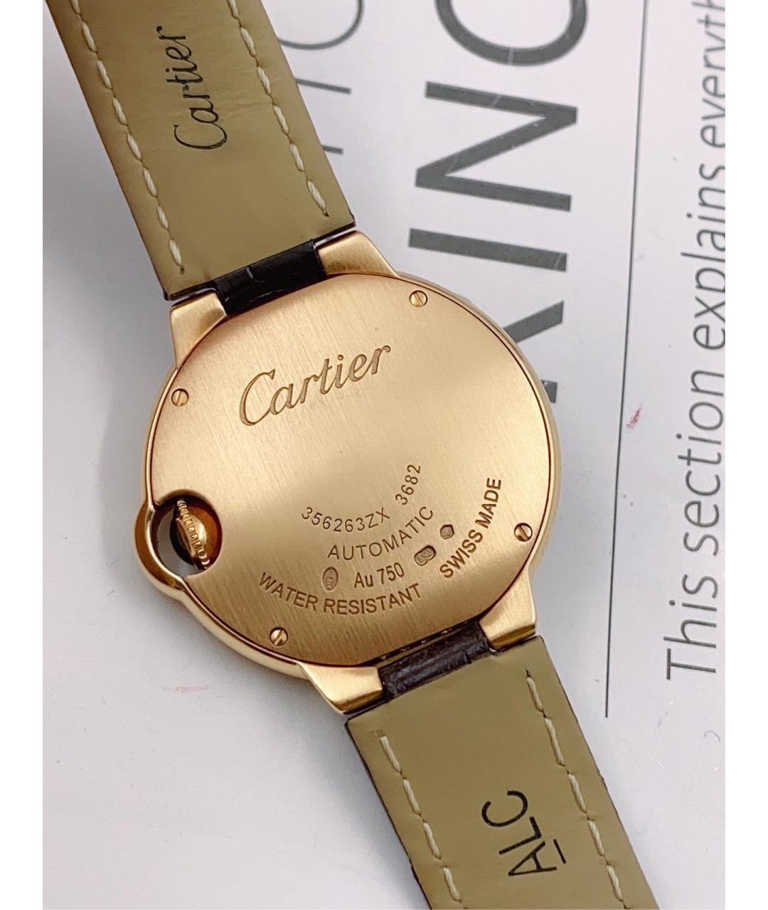 CARTIER Золотые часы из желтого золота, фото 3