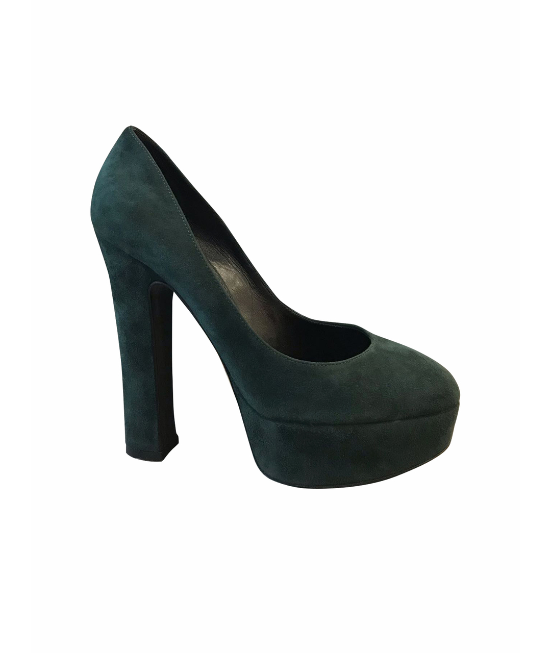 DOLCE&GABBANA Зеленые замшевые туфли, фото 1