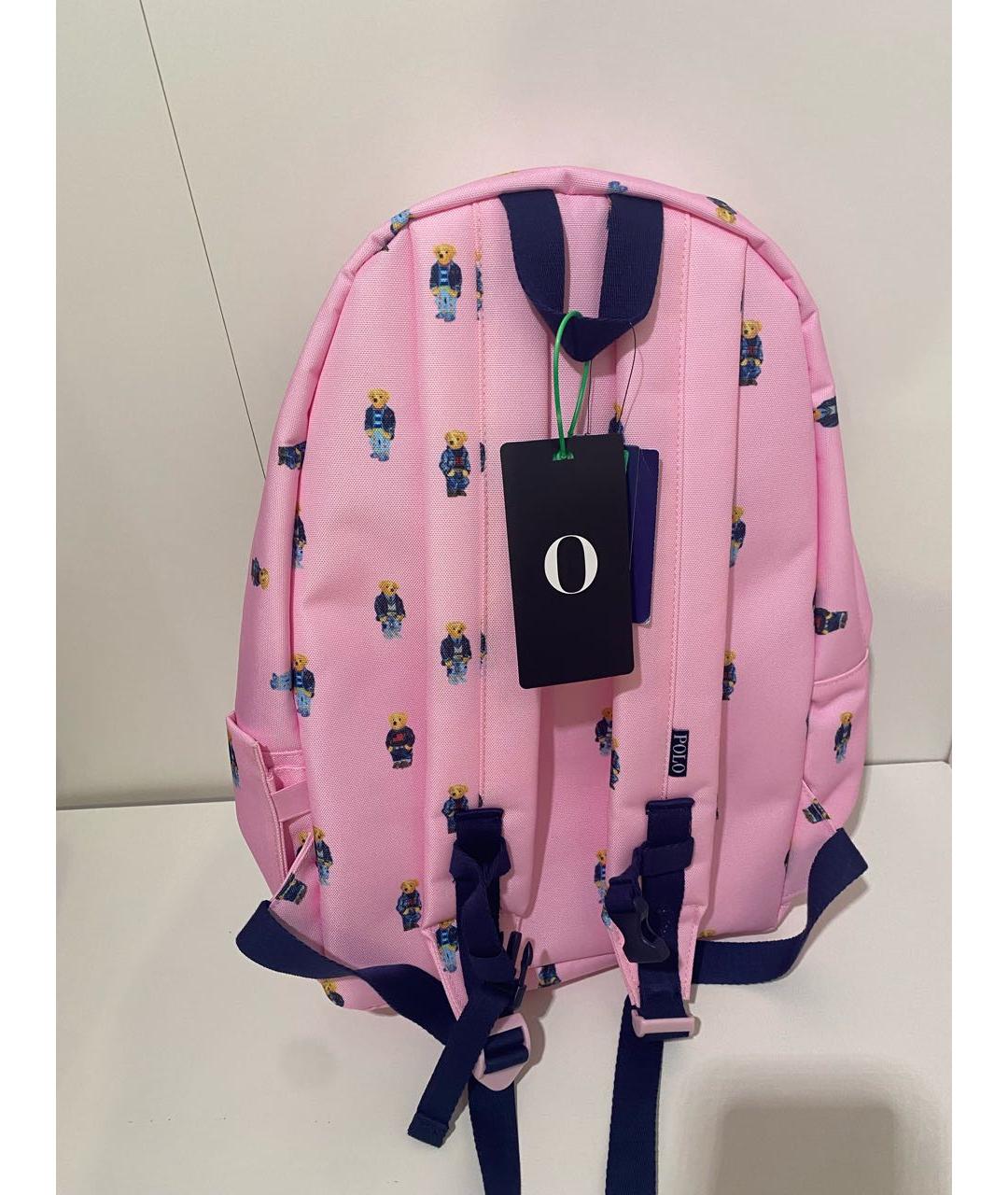 POLO RALPH LAUREN Розовый рюкзак, фото 2