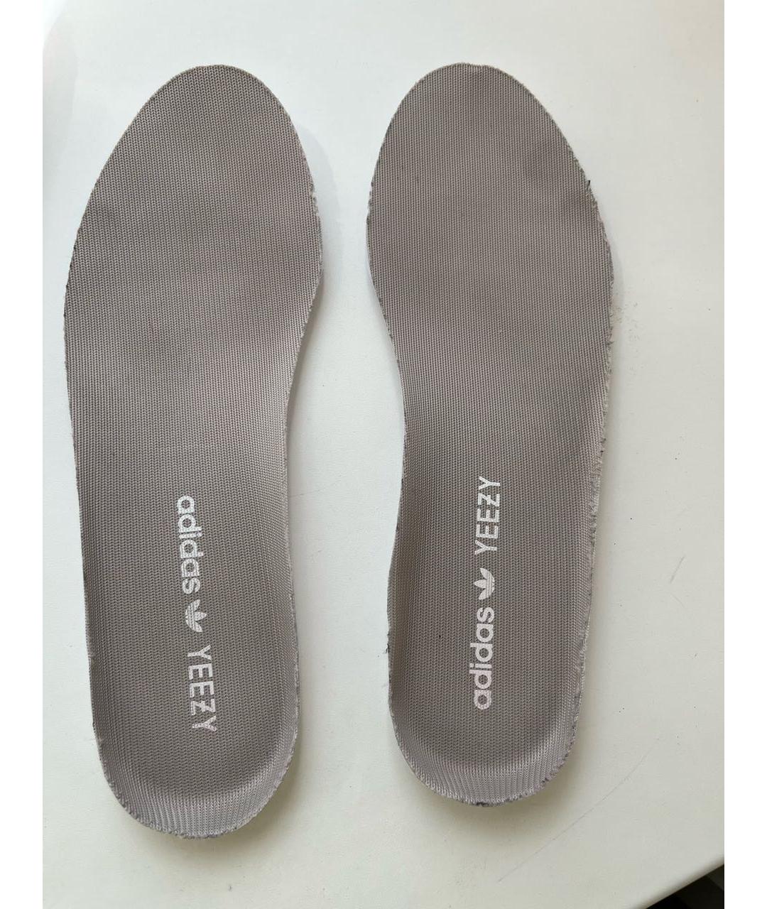 ADIDAS YEEZY Серые текстильные кроссовки, фото 5