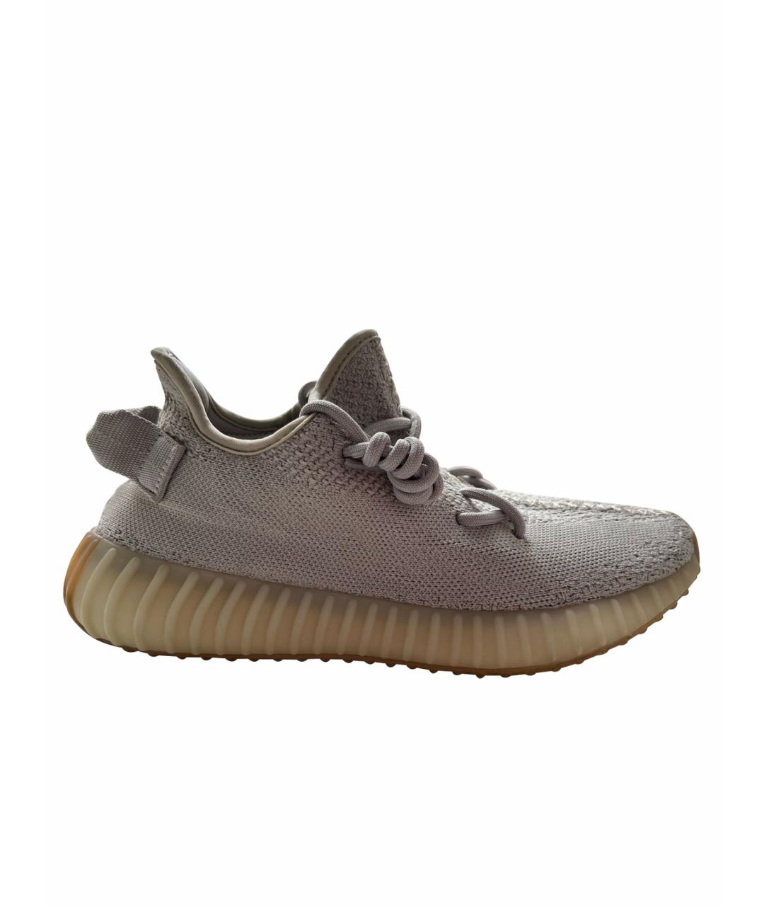 ADIDAS YEEZY Серые текстильные кроссовки, фото 1