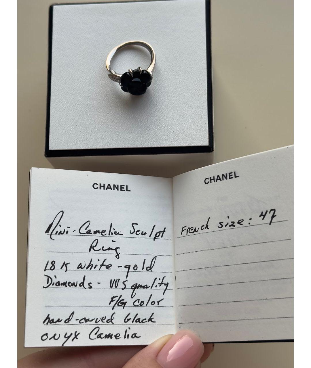 CHANEL Белое кольцо из белого золота, фото 5