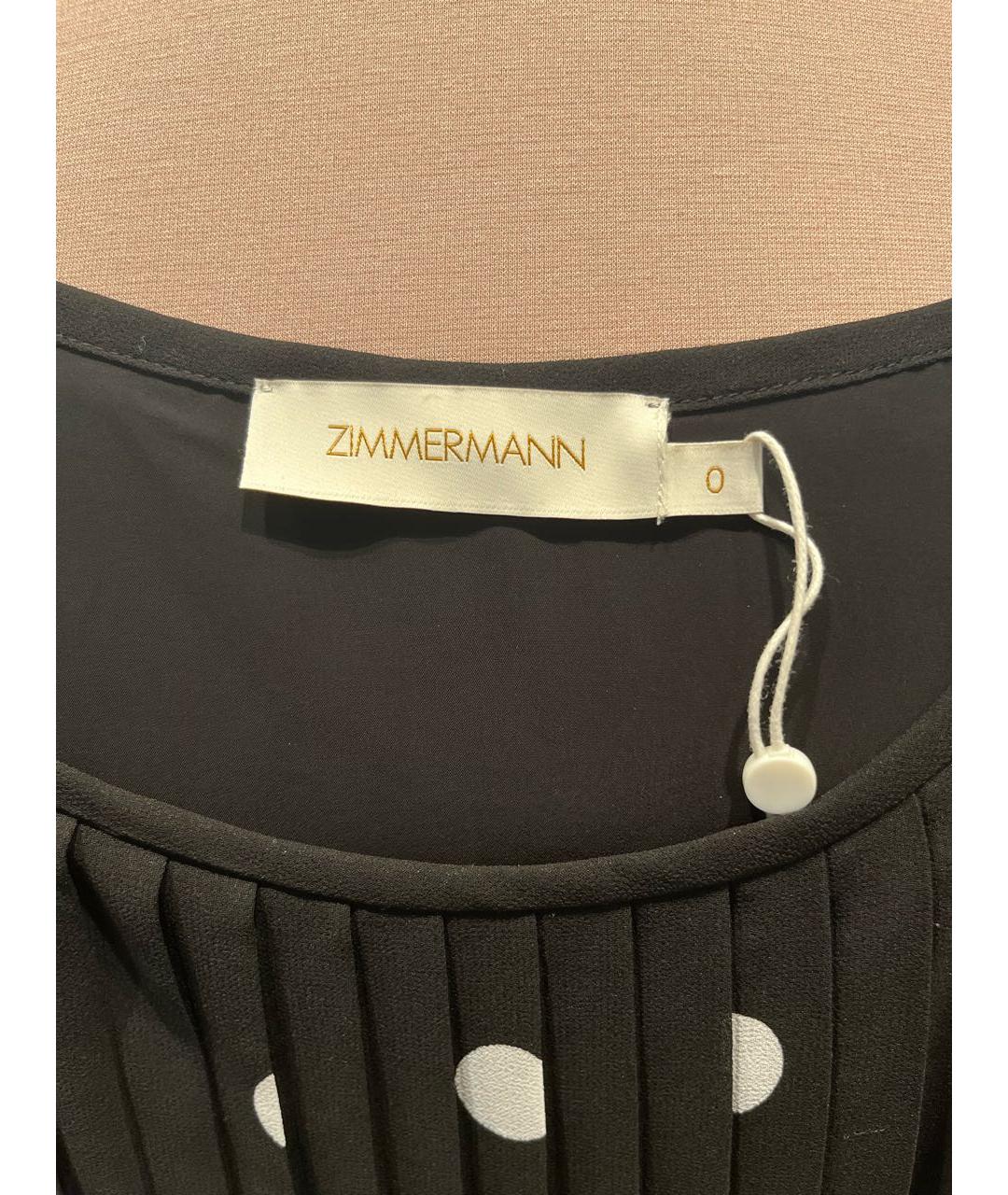 ZIMMERMANN Черный полиэстеровый сарафан, фото 3