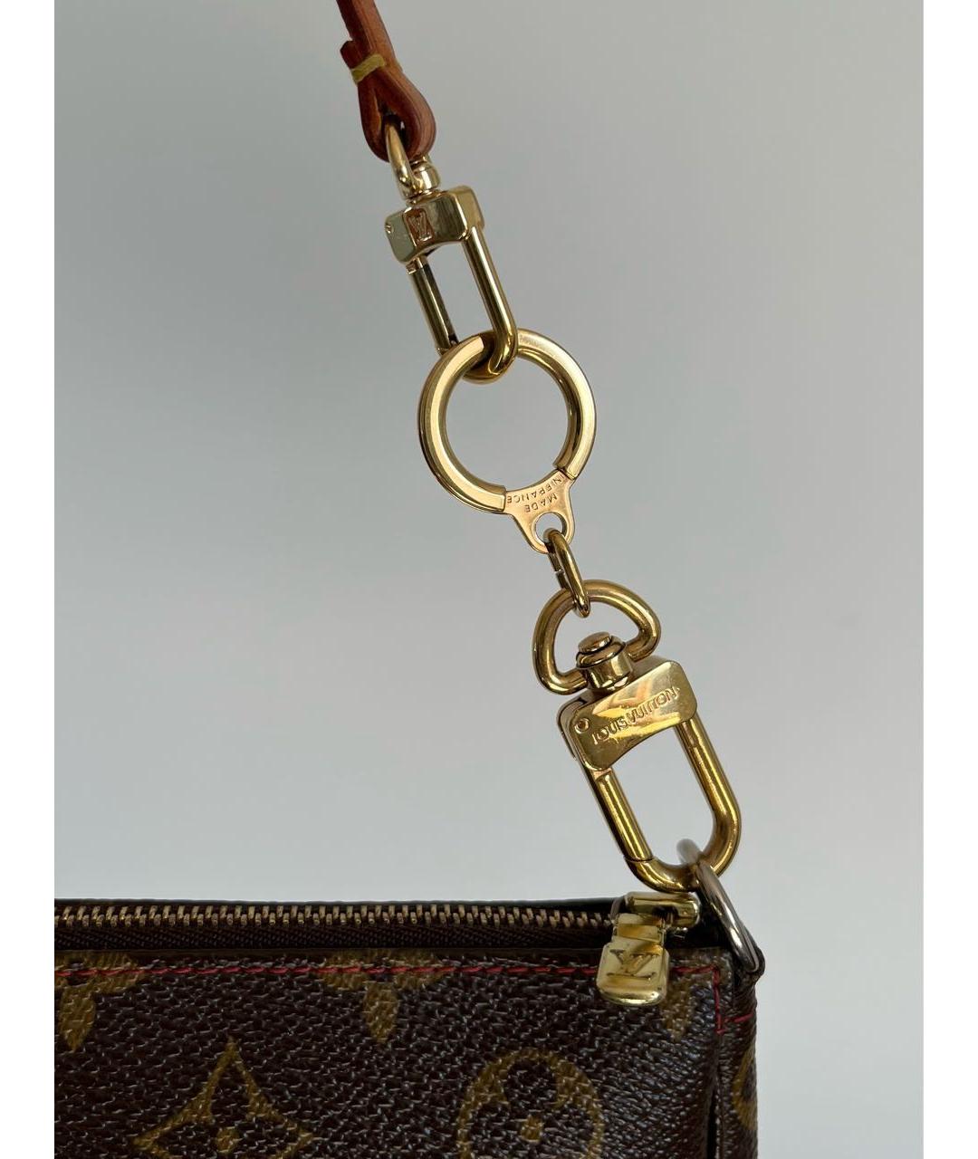 LOUIS VUITTON Золотой брелок, фото 6