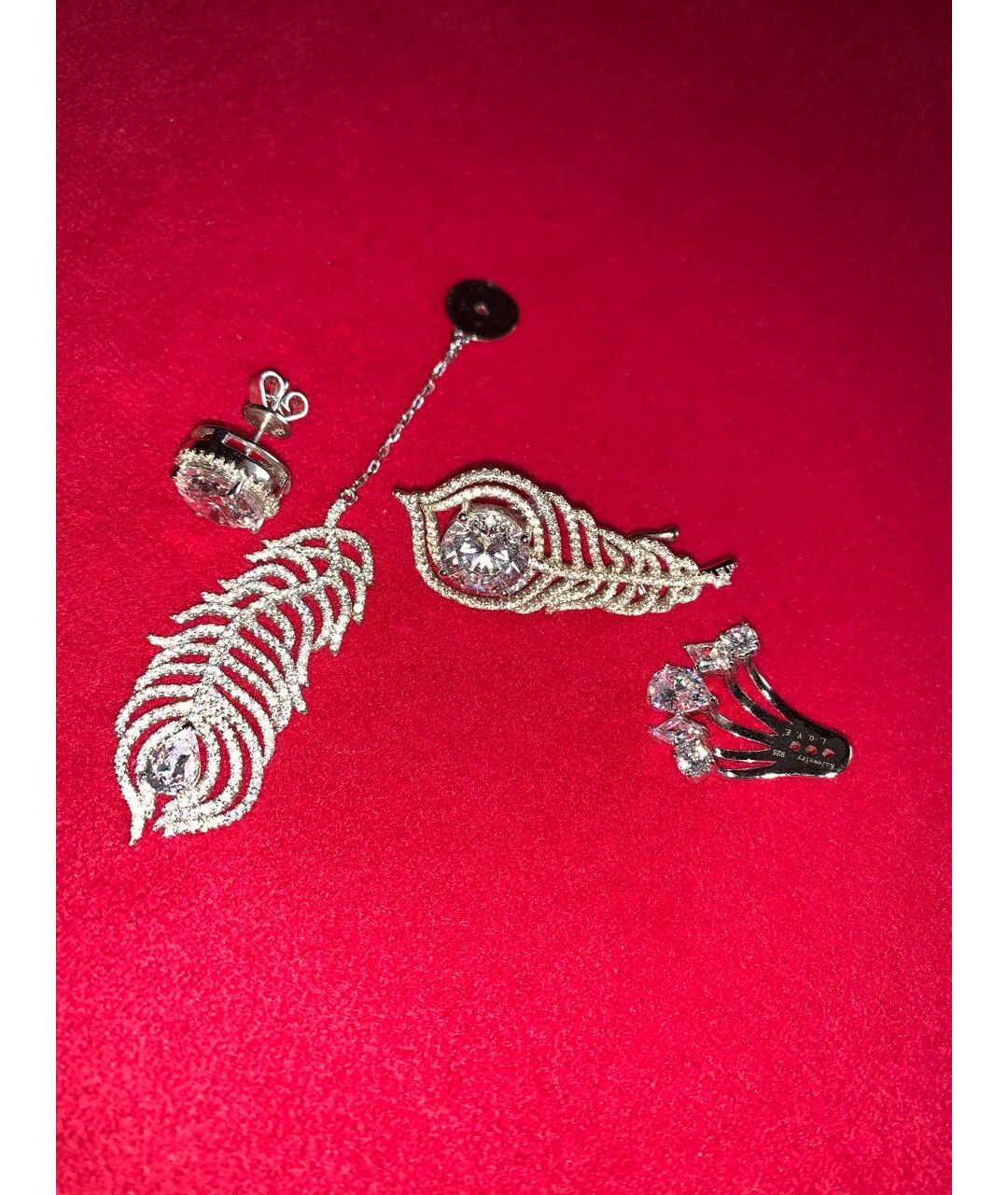 Nialaya Jewelry Белый серебряный браслет, фото 3