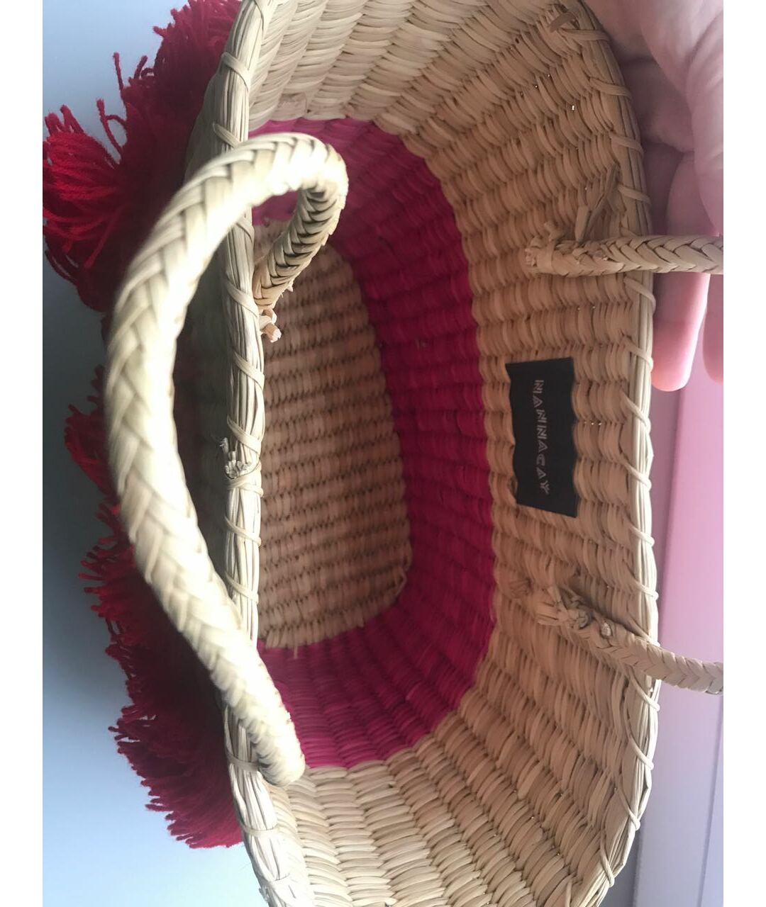NANNACAY Мульти пелетеная пляжная сумка, фото 4