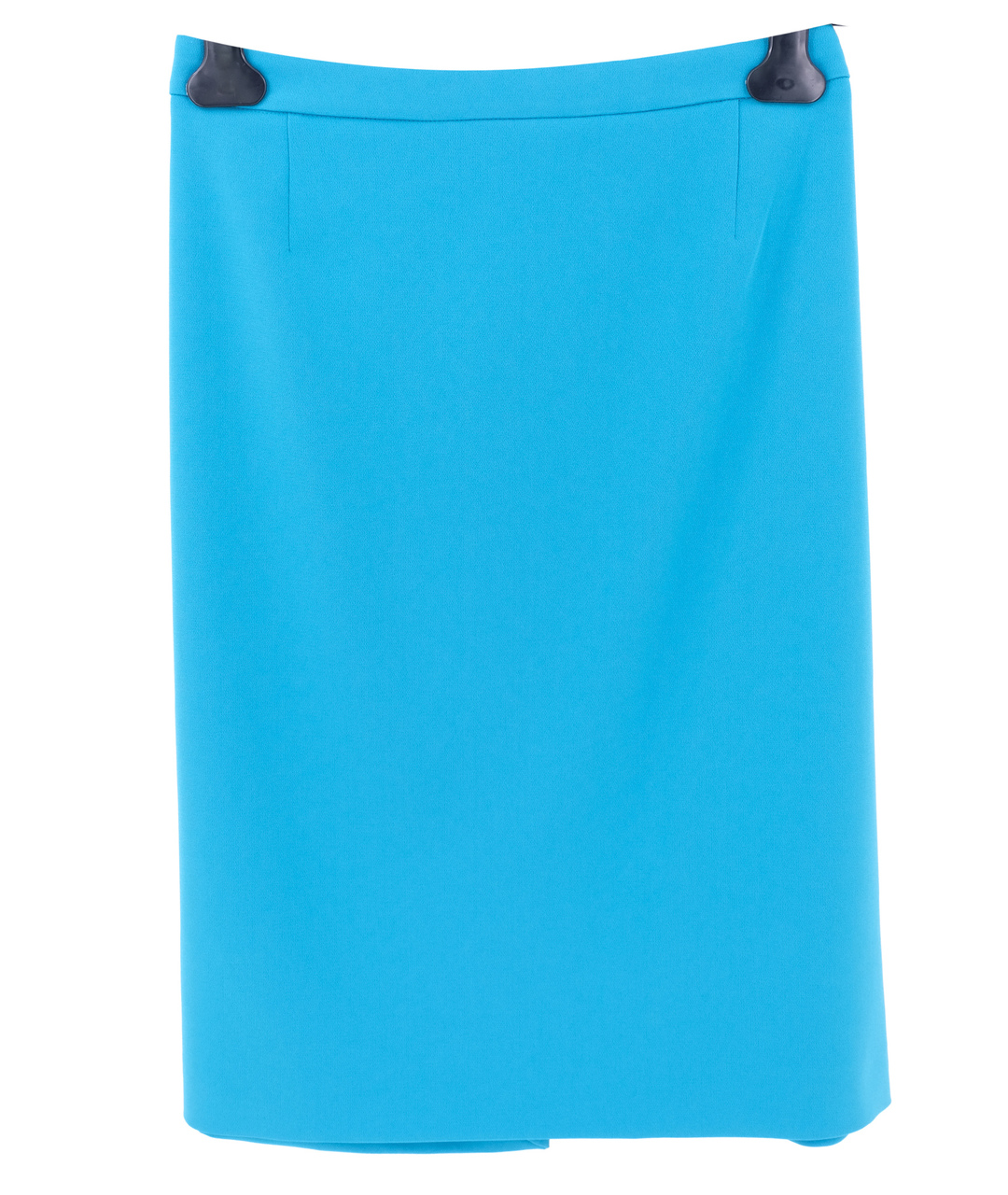 MOSCHINO Голубая полиэстеровая юбка миди, фото 1