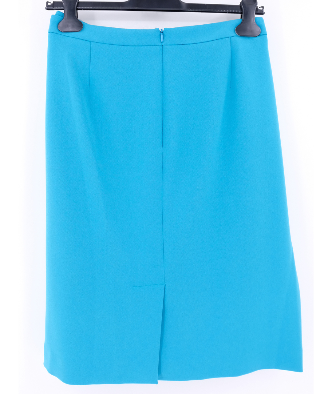 MOSCHINO Голубая полиэстеровая юбка миди, фото 2