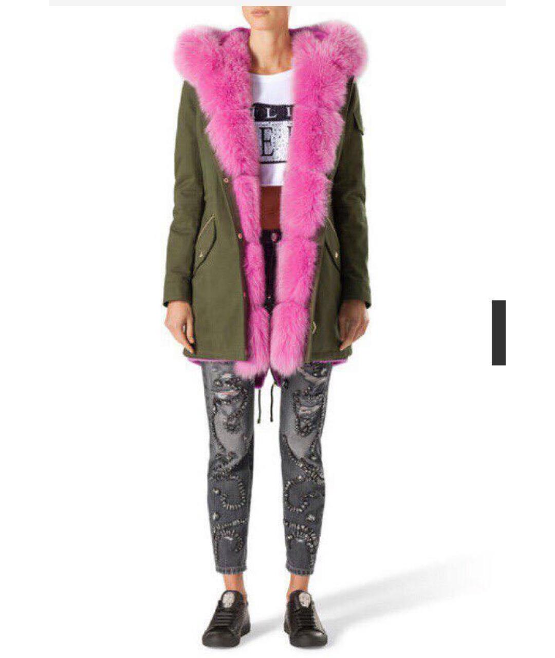 PHILIPP PLEIN Хаки парка, фото 6