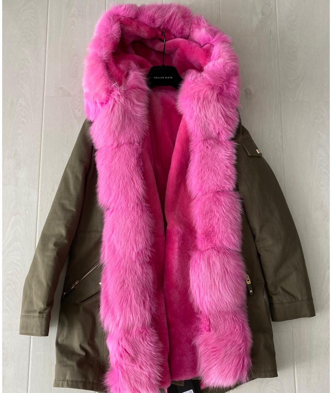 PHILIPP PLEIN Хаки парка, фото 8