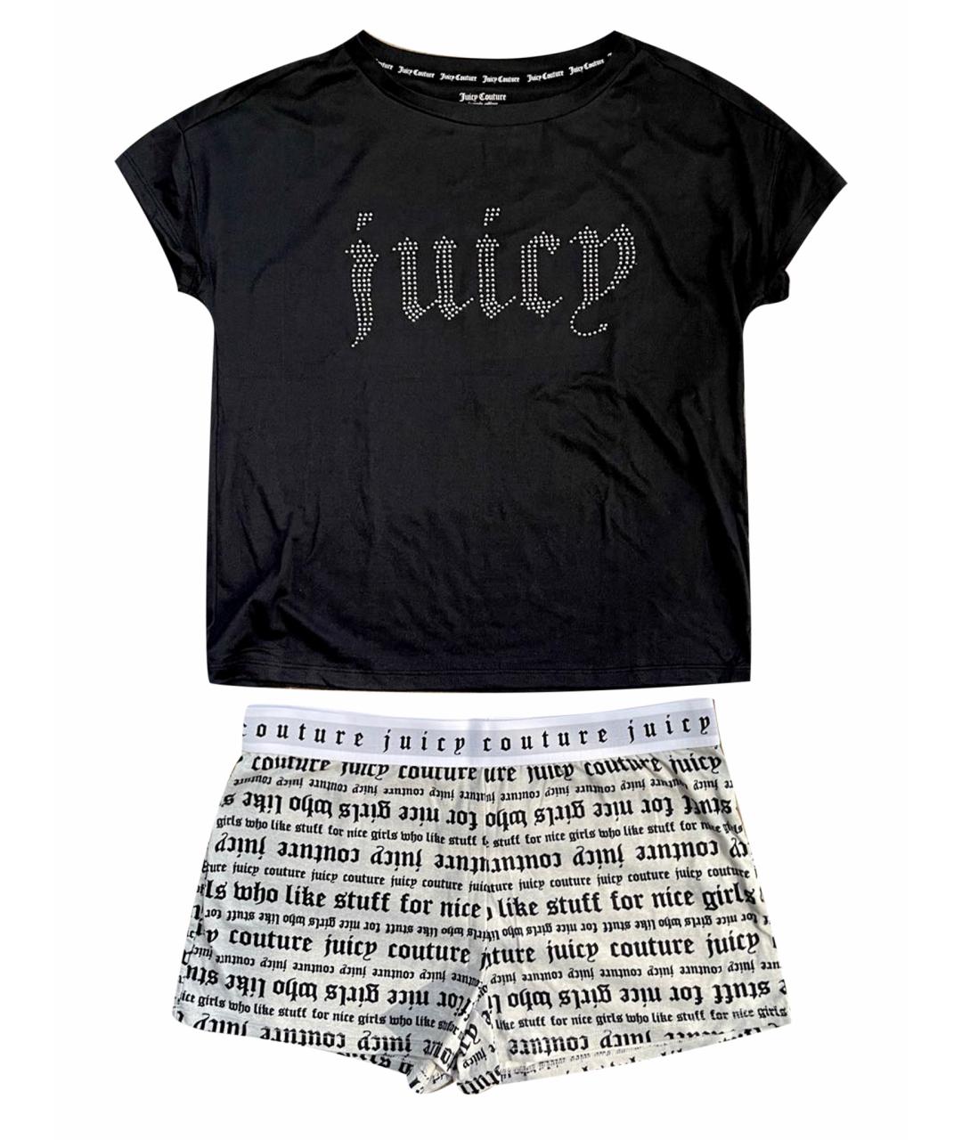 JUICY COUTURE Черная пижамы и сорочки, фото 1
