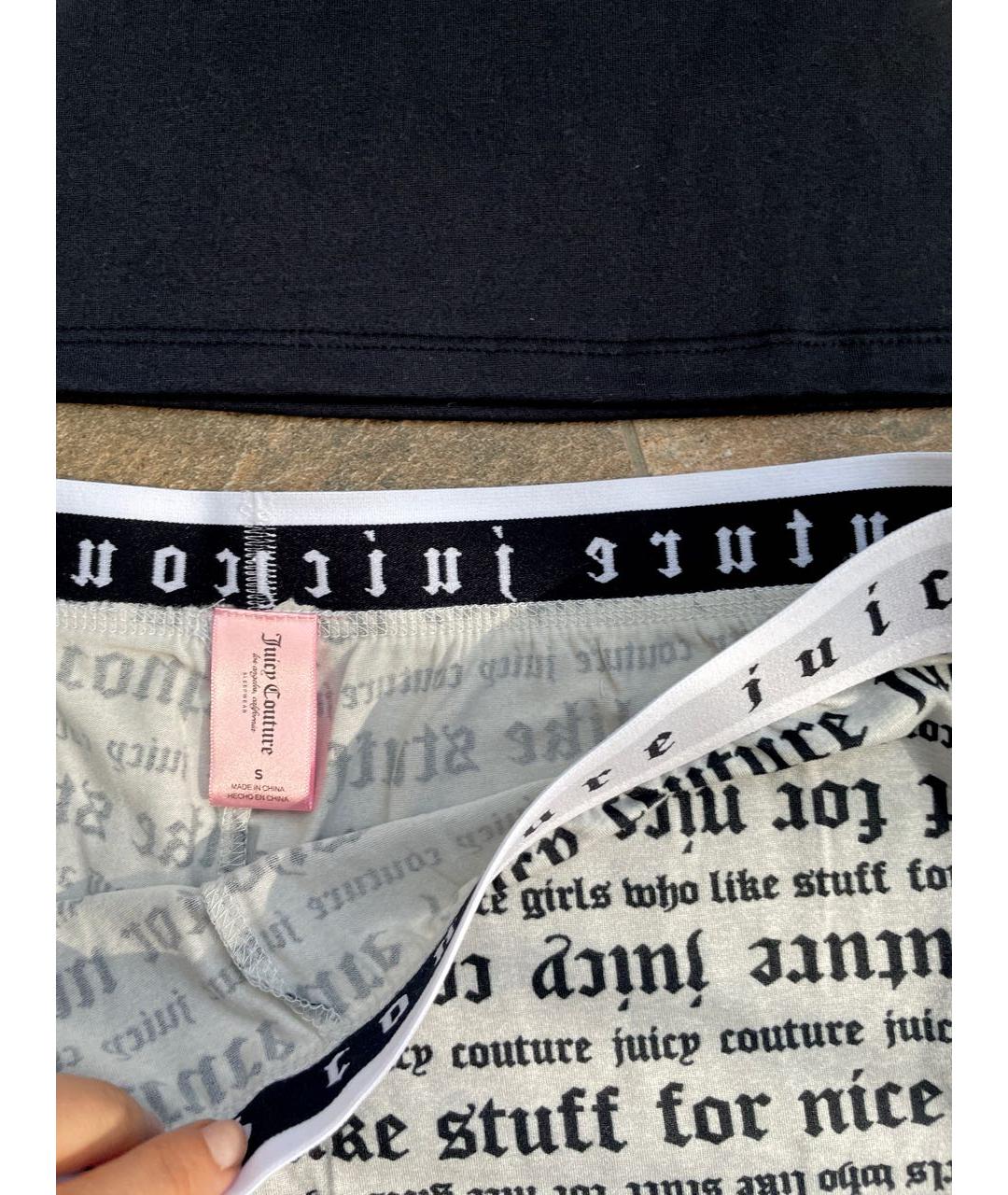 JUICY COUTURE Черная пижамы и сорочки, фото 2