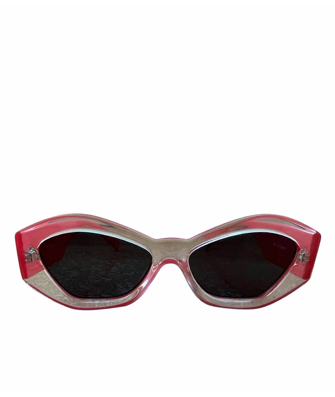 LE SPECS Розовые пластиковые солнцезащитные очки, фото 1