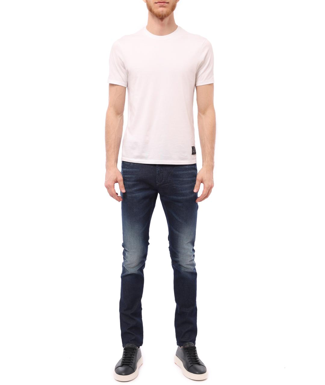 ARMANI EXCHANGE Синие джинсы скинни, фото 2