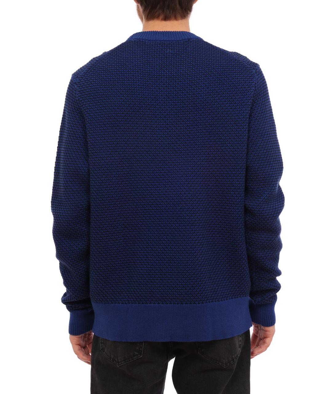 CALVIN KLEIN Темно-синий джемпер / свитер, фото 2