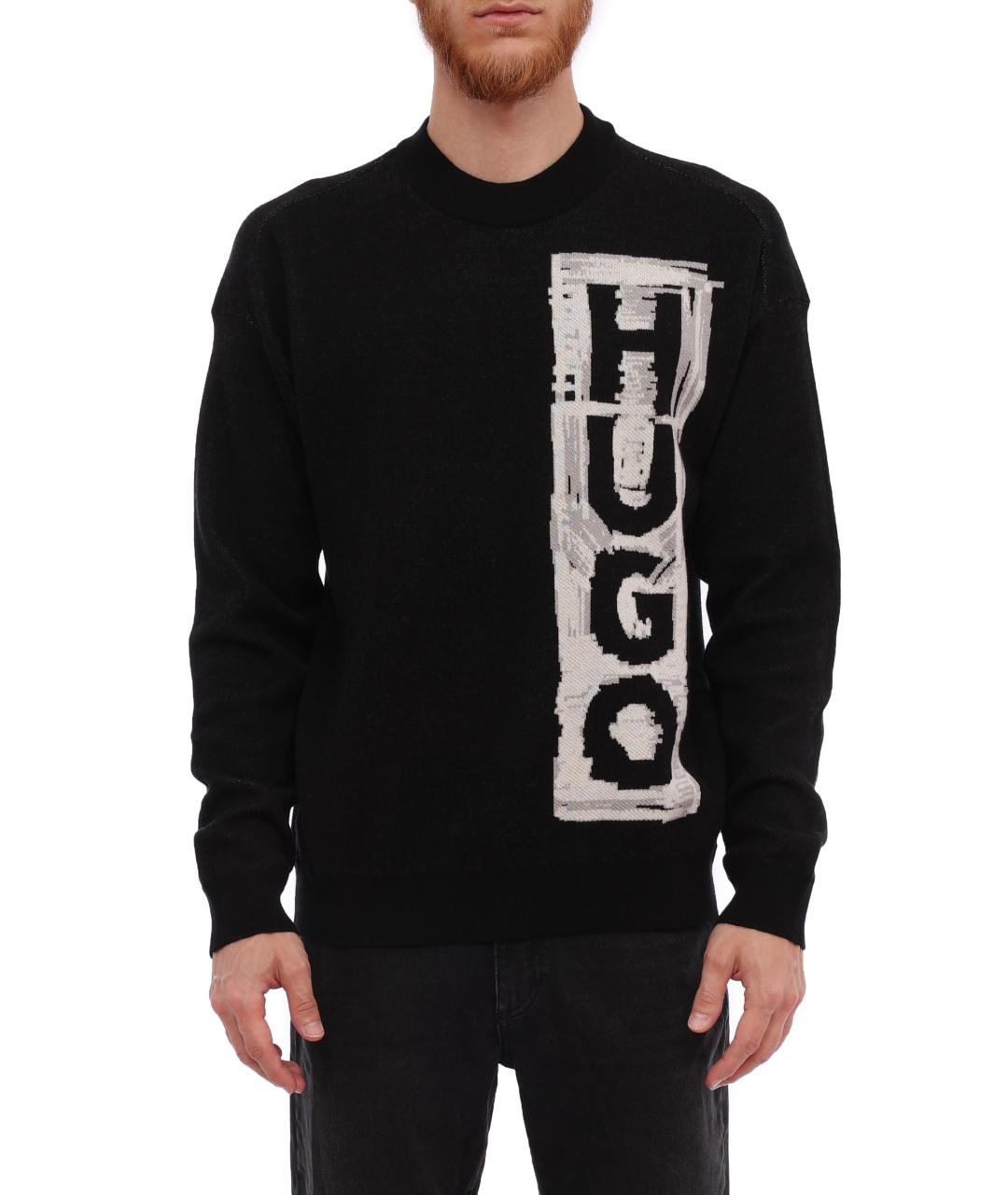 HUGO BOSS Черный джемпер / свитер, фото 6