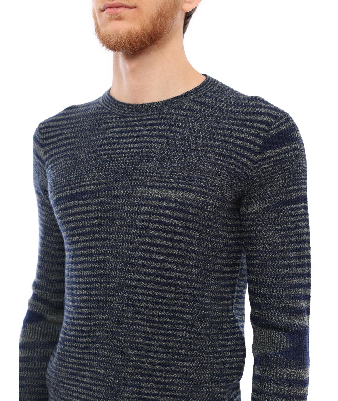 MISSONI Синий джемпер / свитер, фото 3