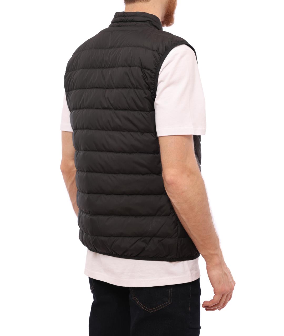 EA7 Черный жилет, фото 5