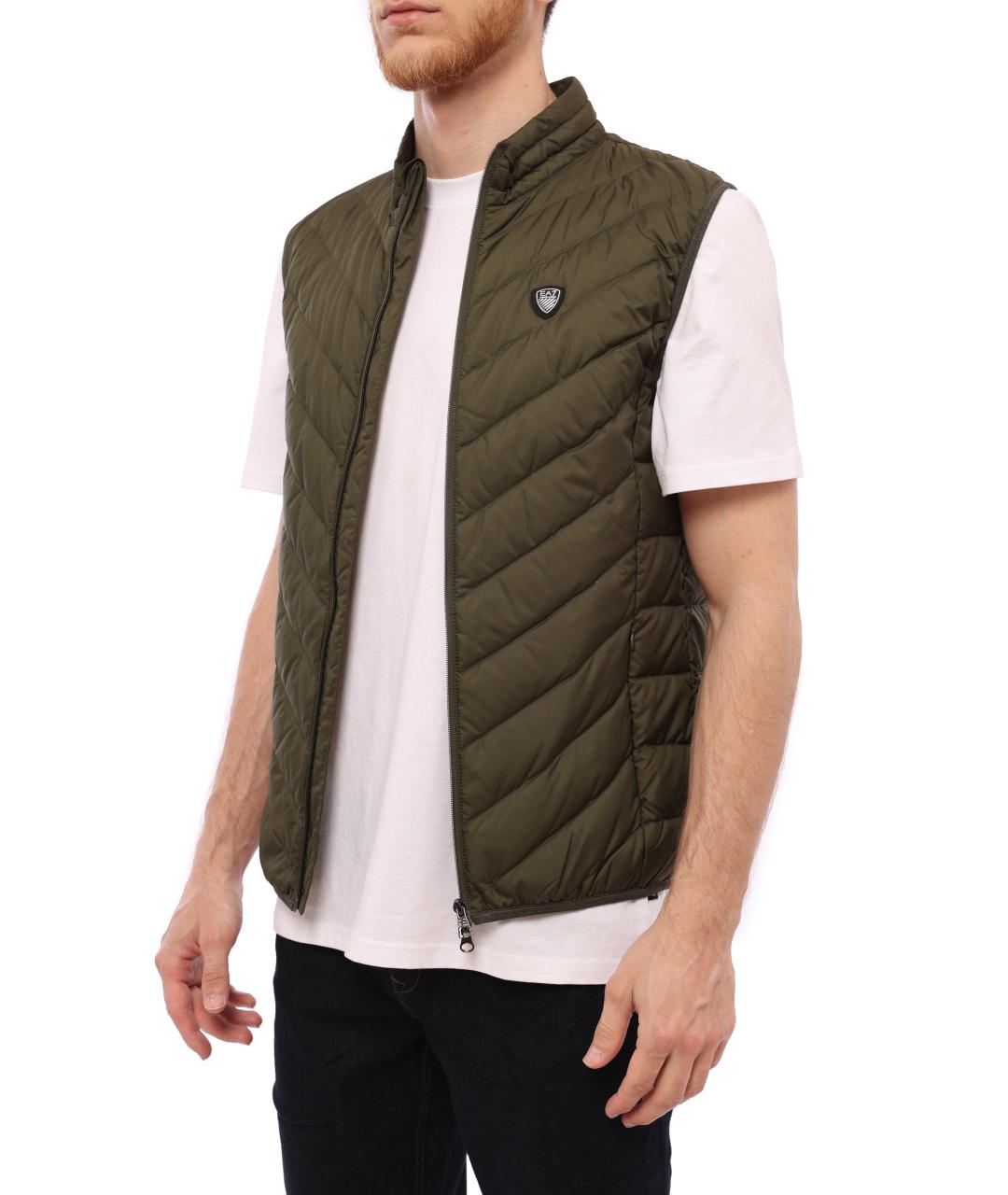 EA7 Хаки жилет, фото 2