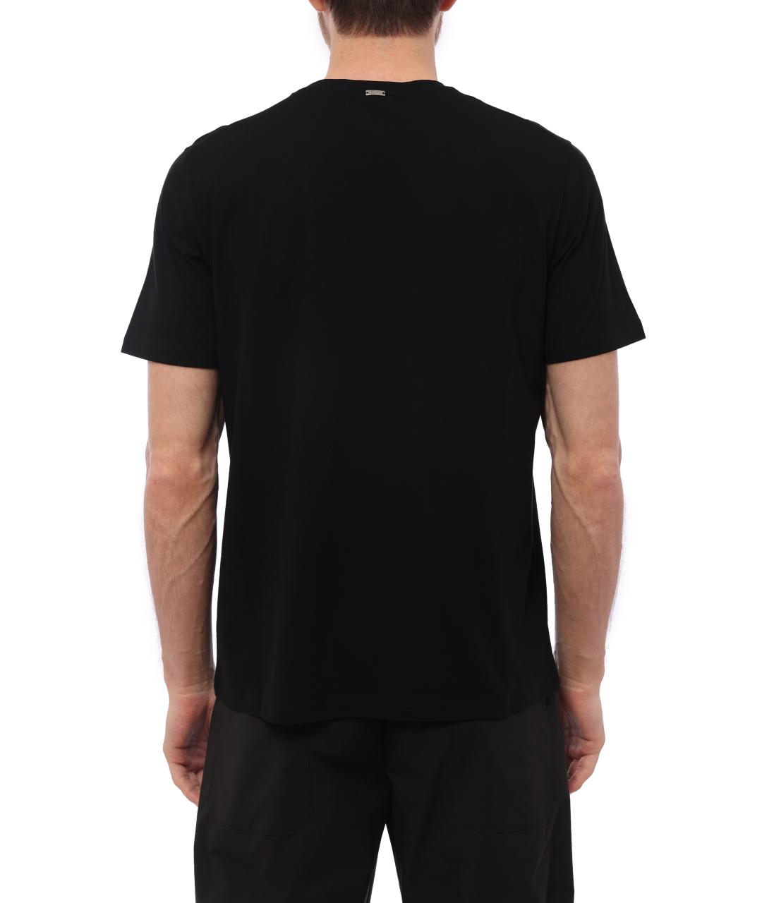 HERNO Черная футболка, фото 5