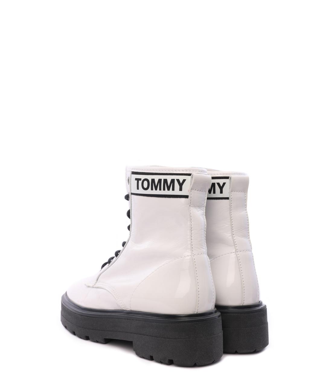 TOMMY HILFIGER Белые ботинки, фото 4
