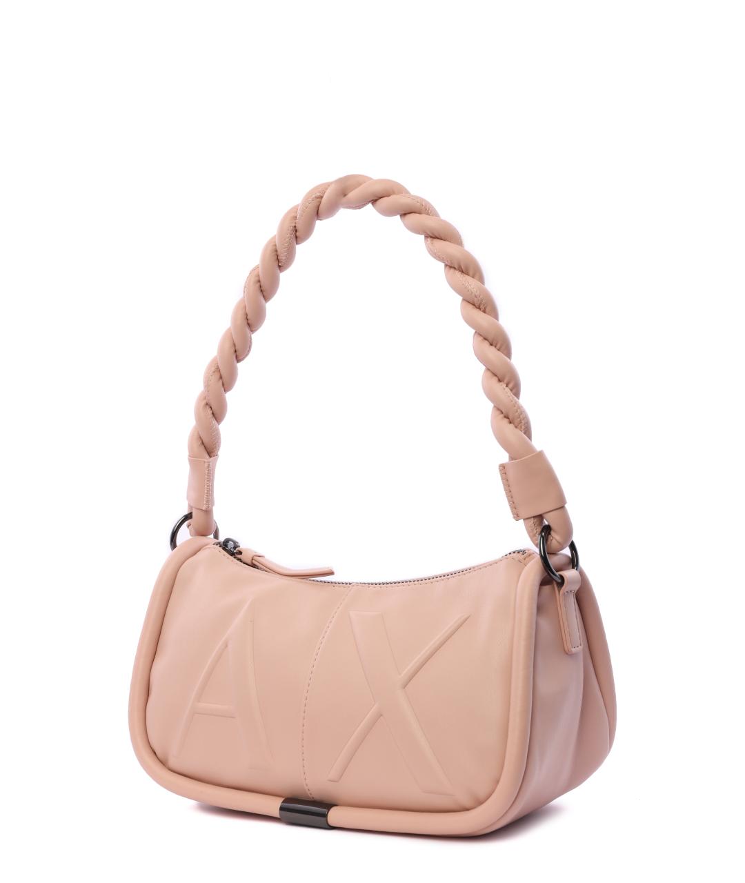 ARMANI EXCHANGE Бежевая сумка через плечо, фото 4