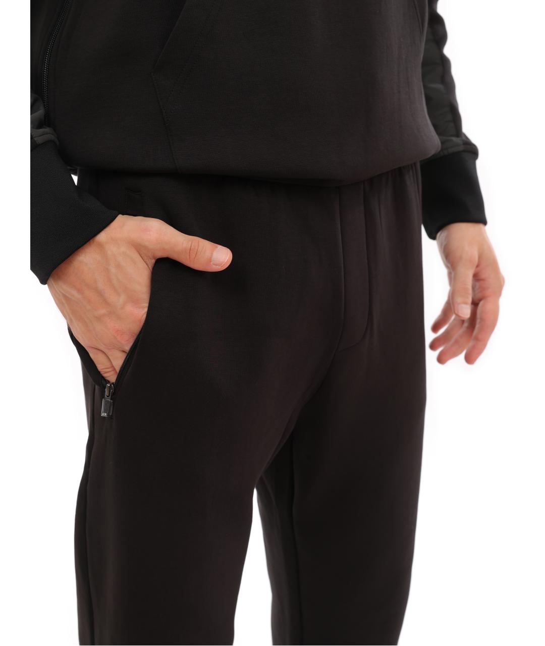 ARMANI EXCHANGE Черные повседневные брюки, фото 7
