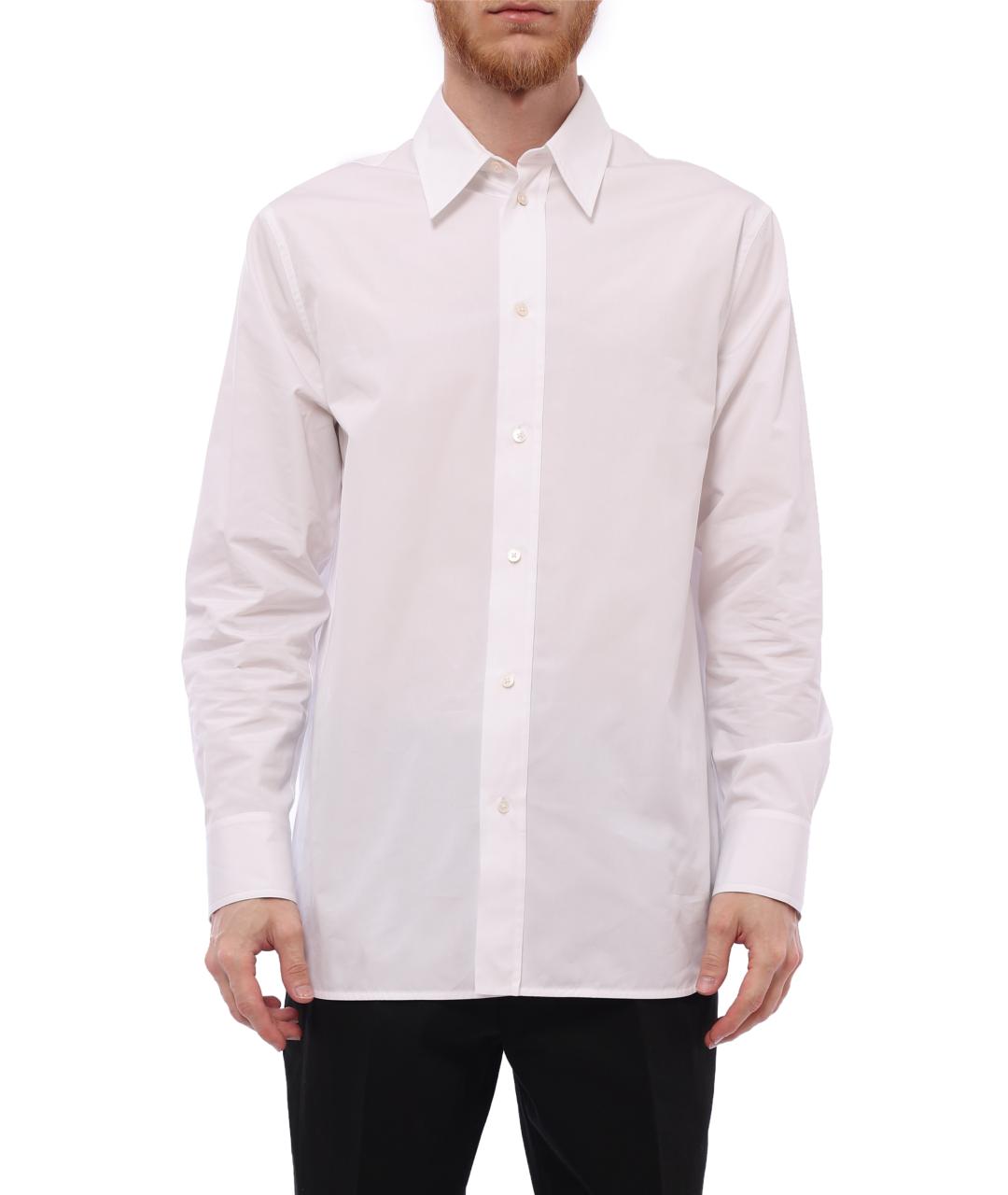 JIL SANDER Белая классическая рубашка, фото 6