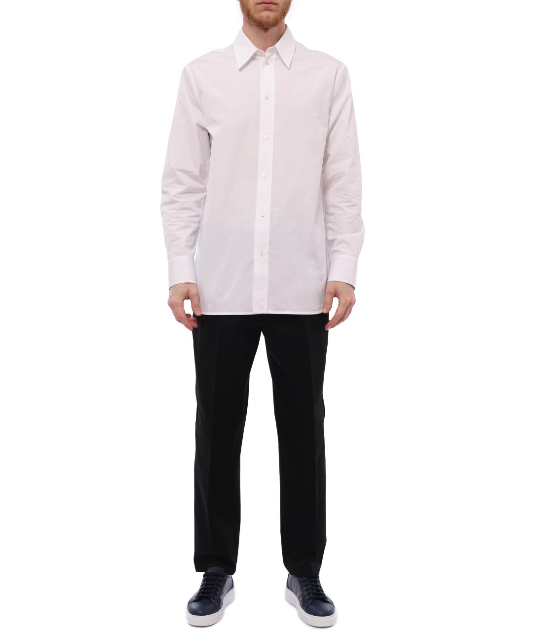 JIL SANDER Белая классическая рубашка, фото 2