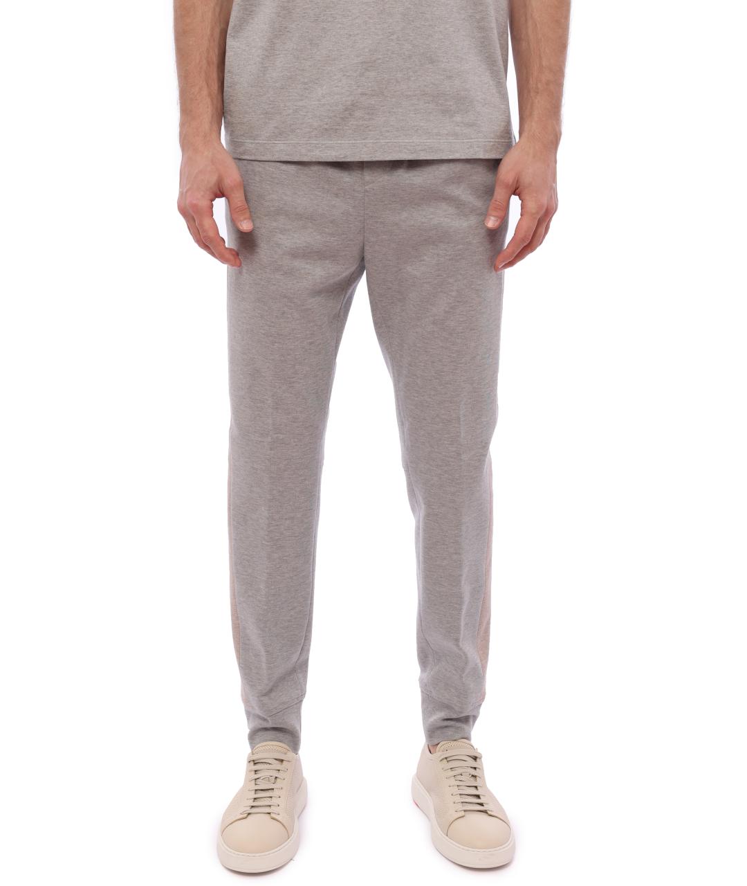 PESERICO Серые повседневные брюки, фото 6