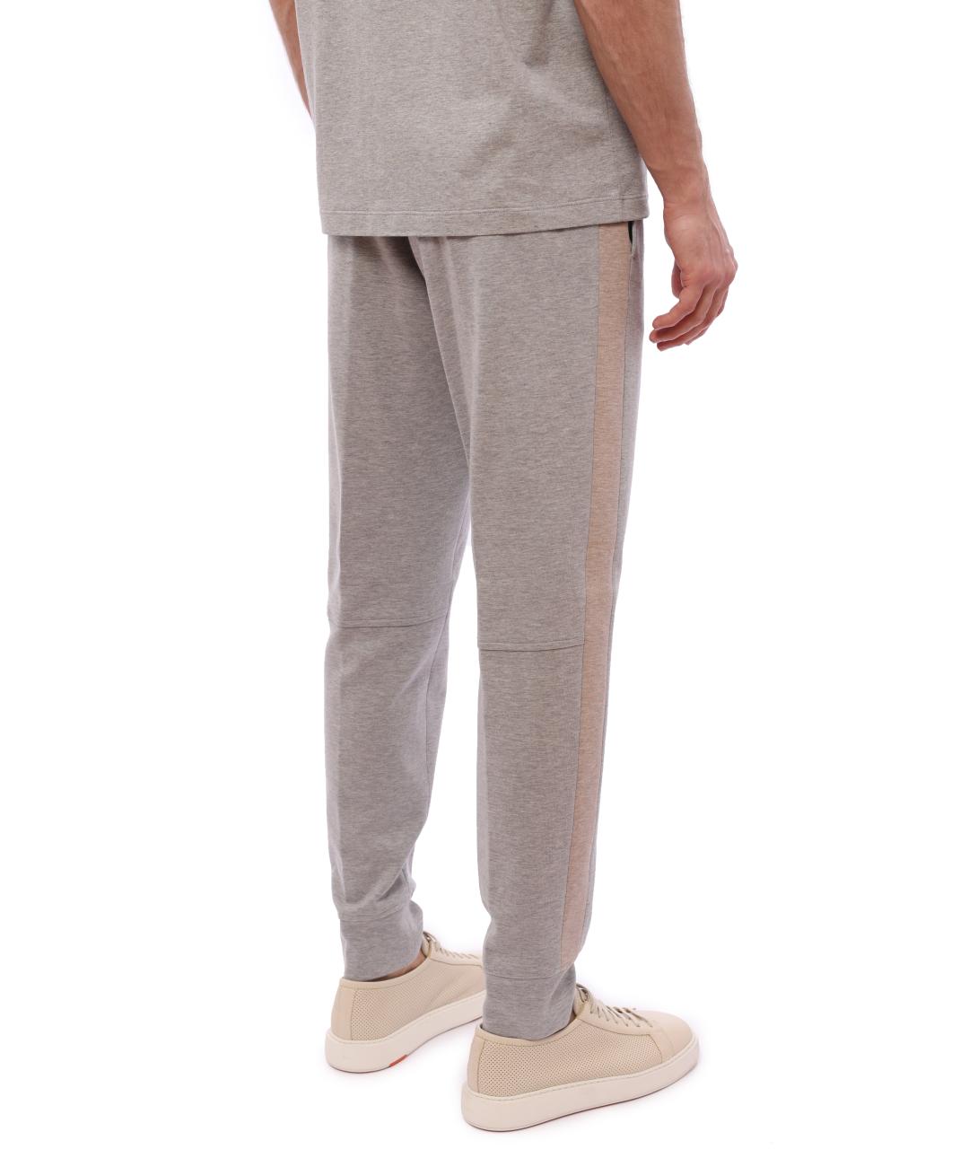 PESERICO Серые повседневные брюки, фото 4