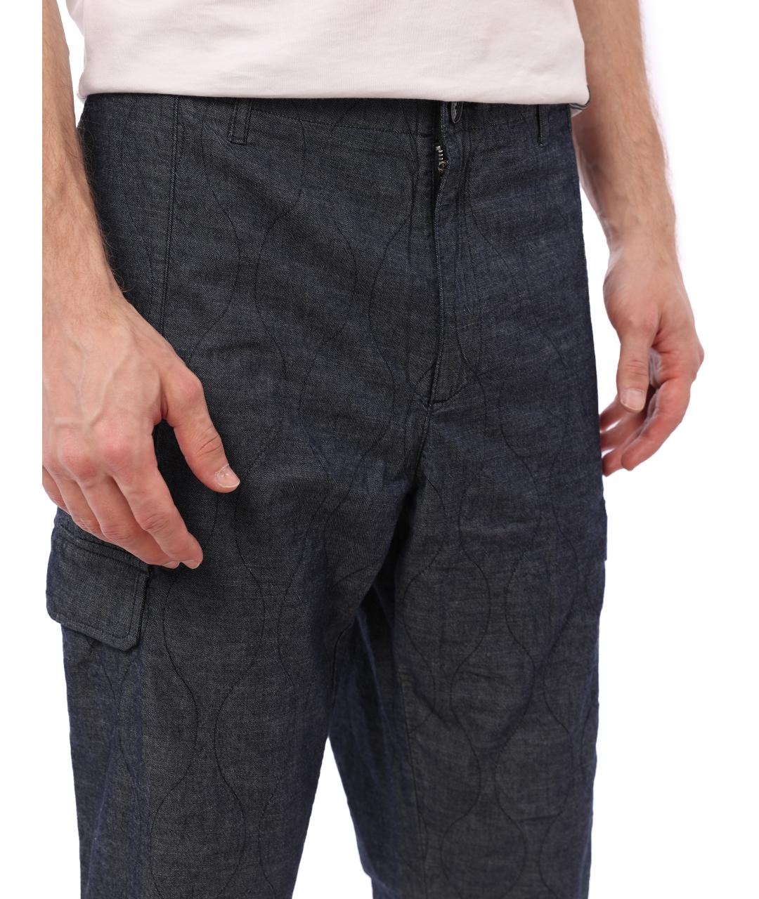 ARMANI EXCHANGE Голубые повседневные брюки, фото 5