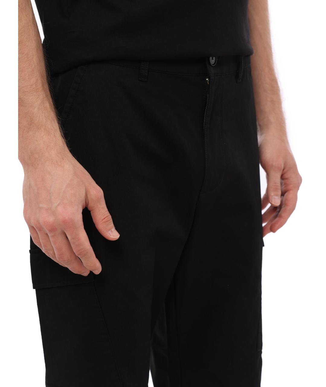 ARMANI EXCHANGE Черные повседневные брюки, фото 5