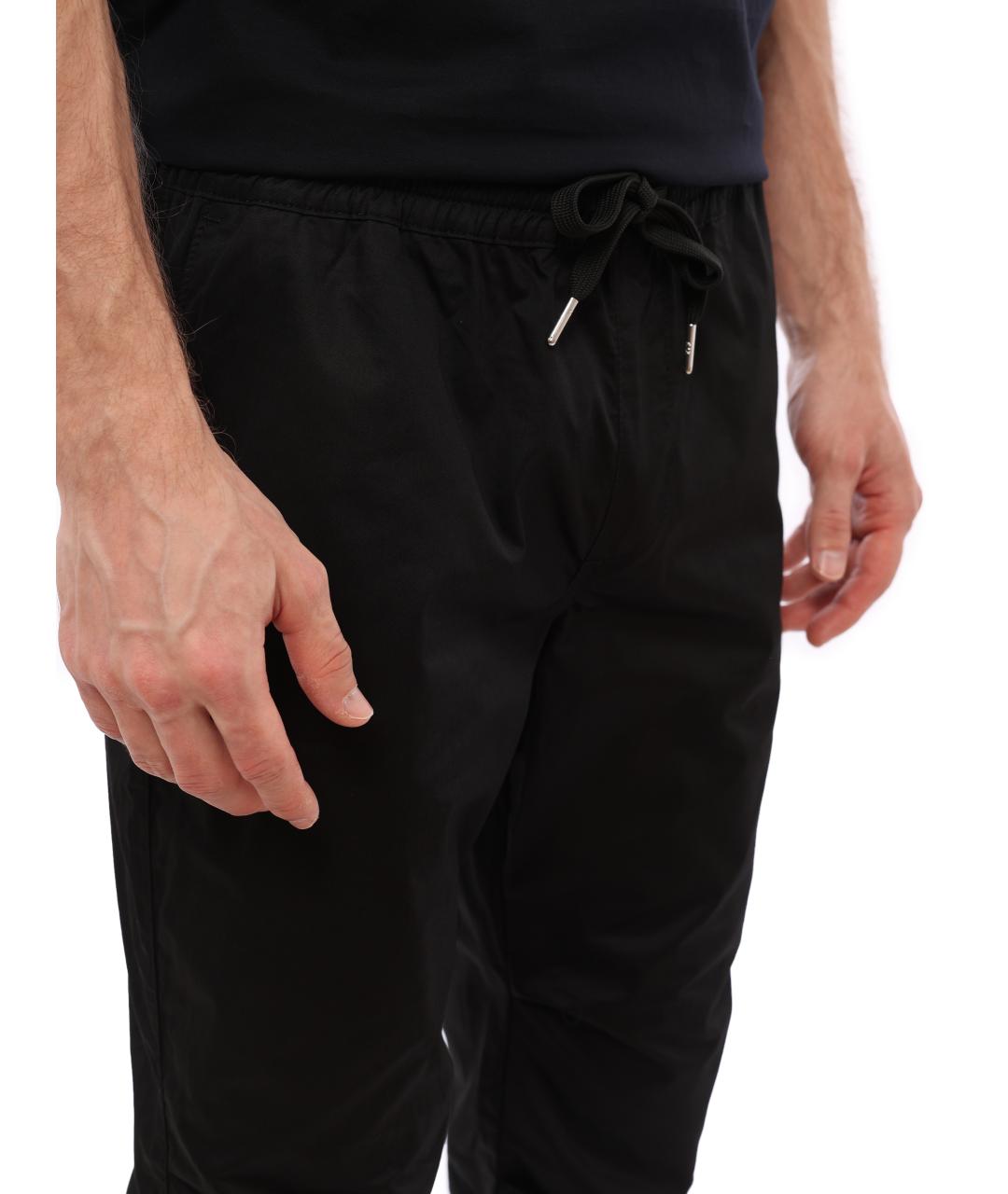 ARMANI EXCHANGE Черные повседневные брюки, фото 2