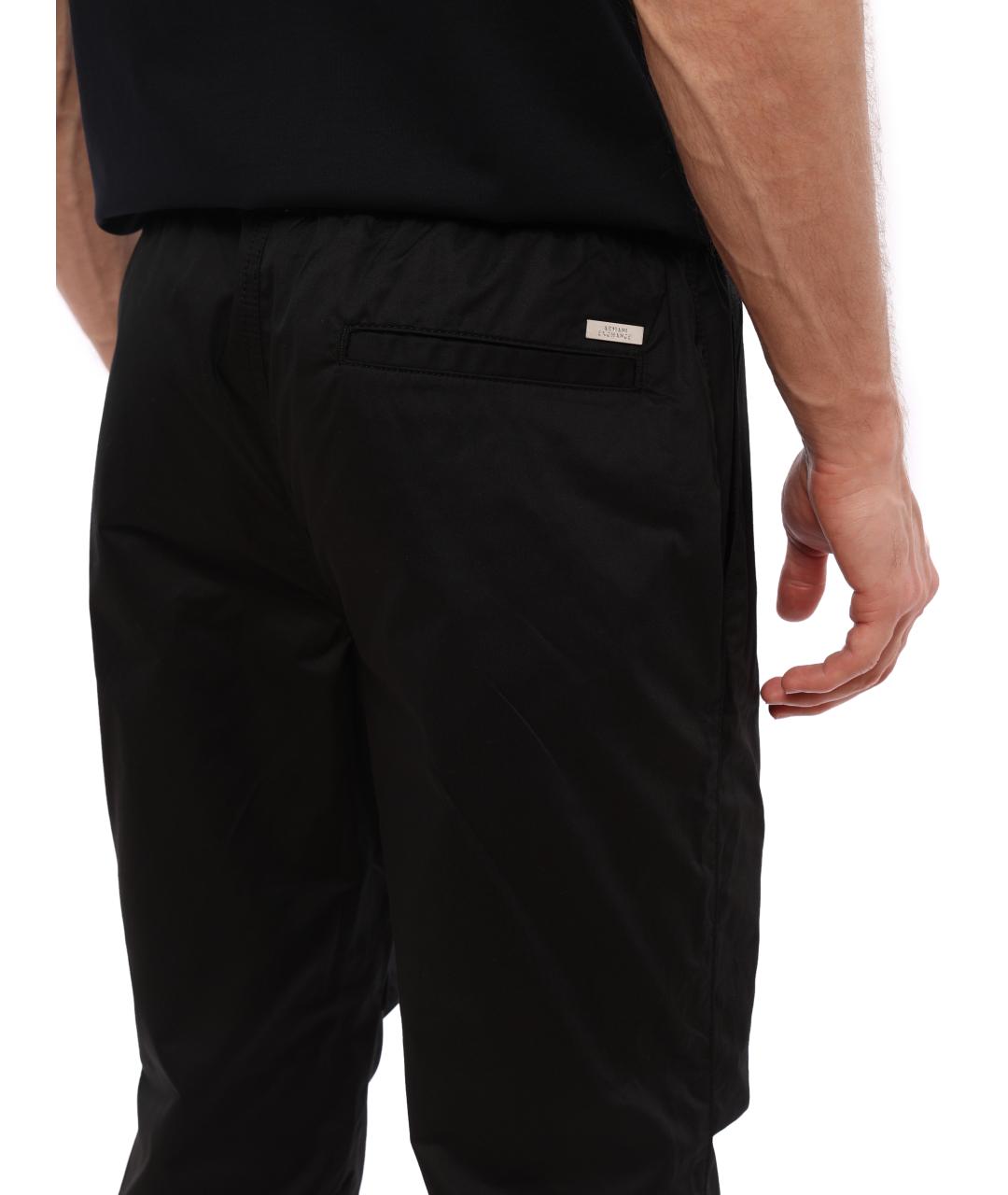ARMANI EXCHANGE Черные повседневные брюки, фото 6