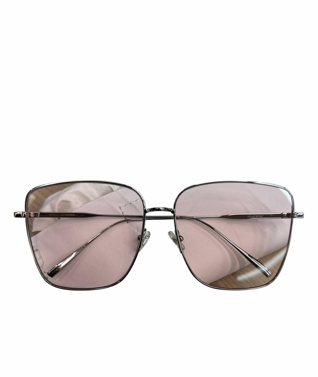 GENTLE MONSTER Серебряные металлические солнцезащитные очки, фото 1