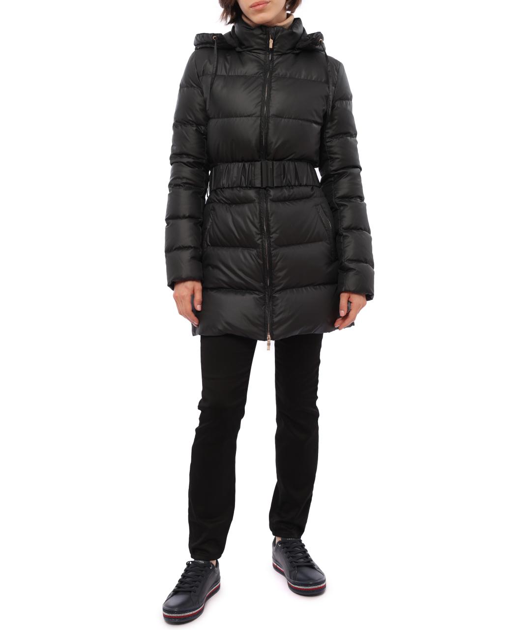 EA7 Черный пуховик, фото 6