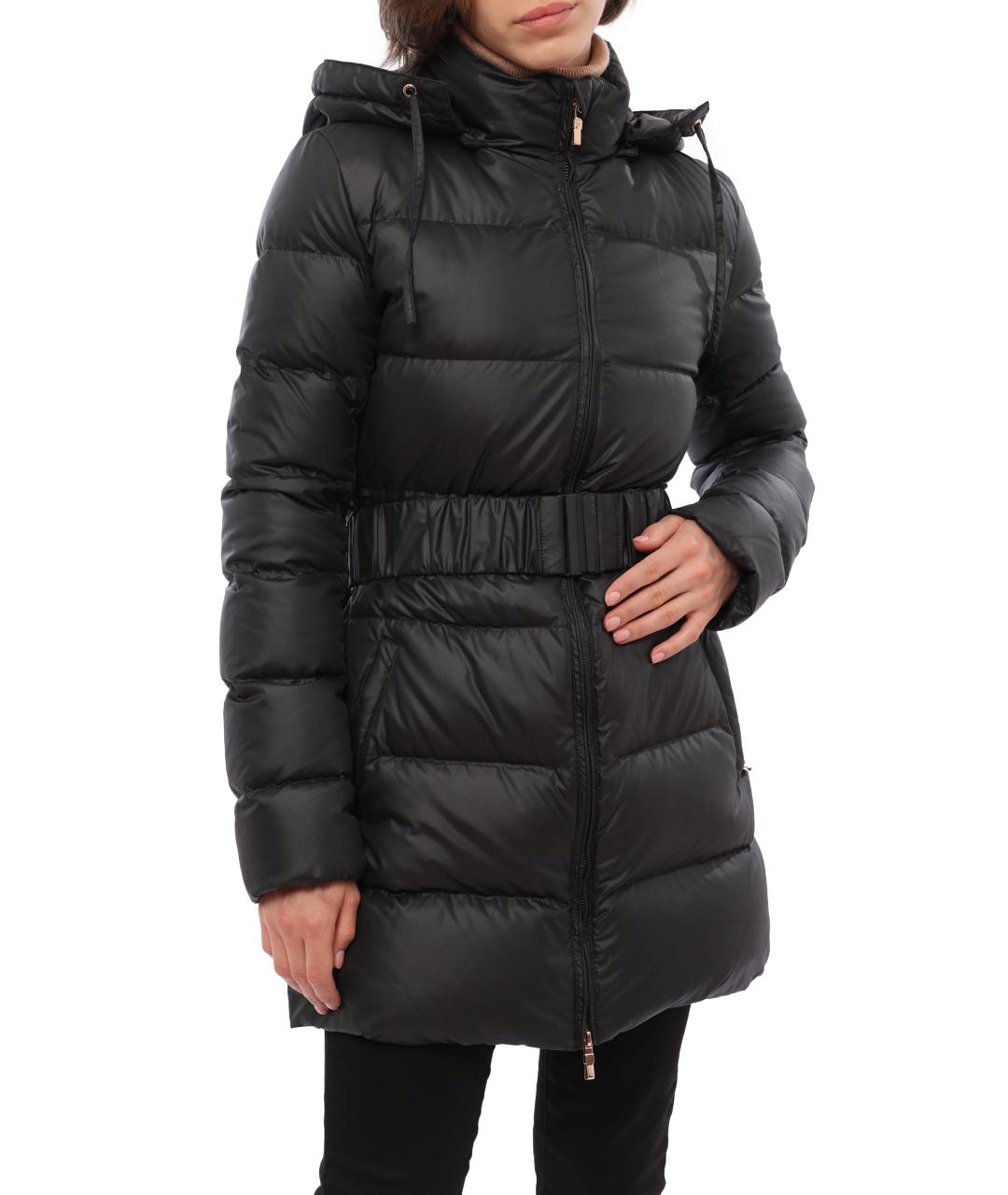 EA7 Черный пуховик, фото 3