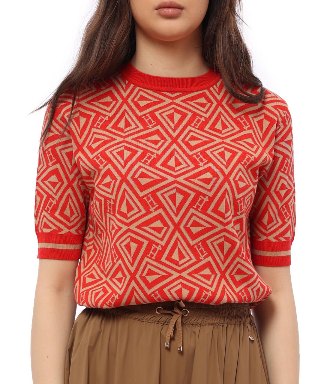 HERNO Красный джемпер / свитер, фото 2