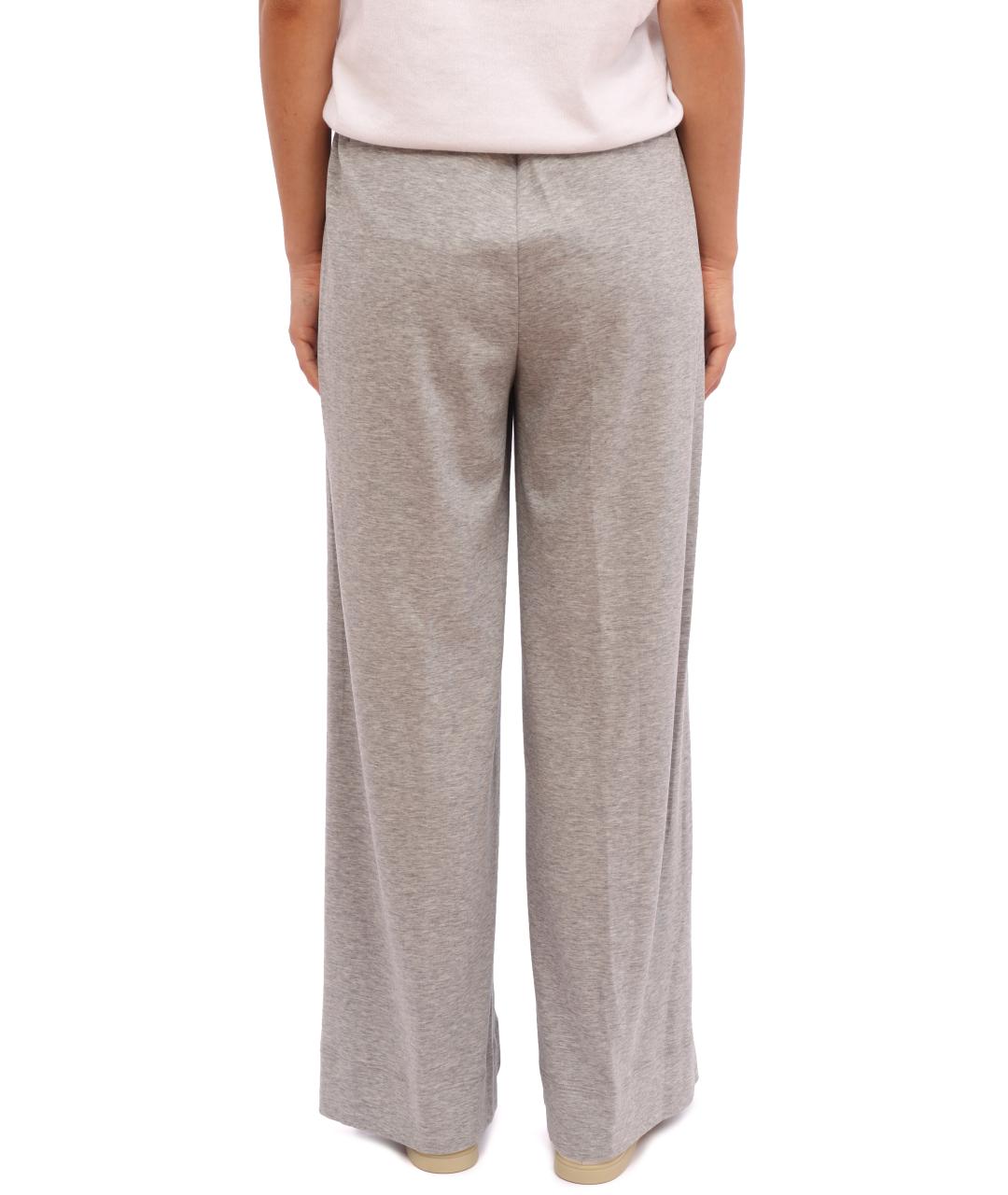 PESERICO Серые брюки широкие, фото 2