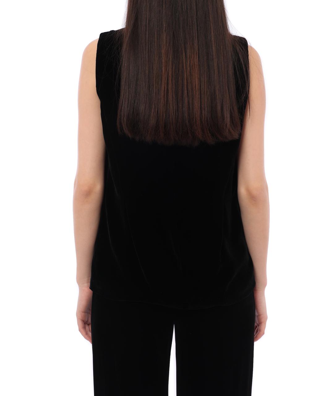 EMPORIO ARMANI Черная футболка, фото 2