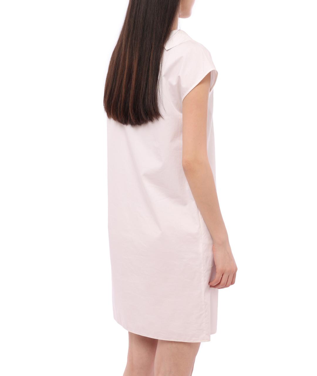 EMPORIO ARMANI Белое повседневное платье, фото 3