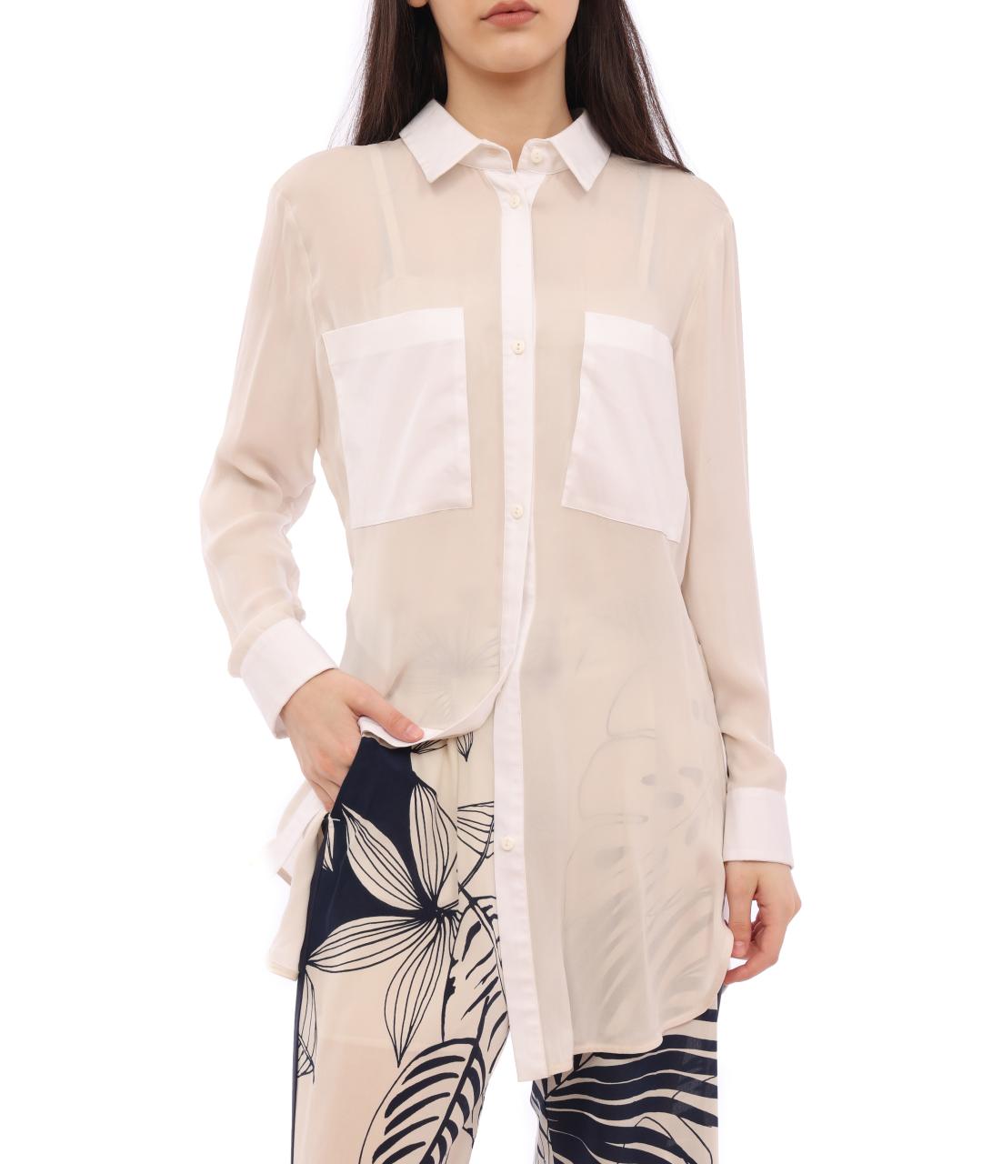 EMPORIO ARMANI Белая туника, фото 3