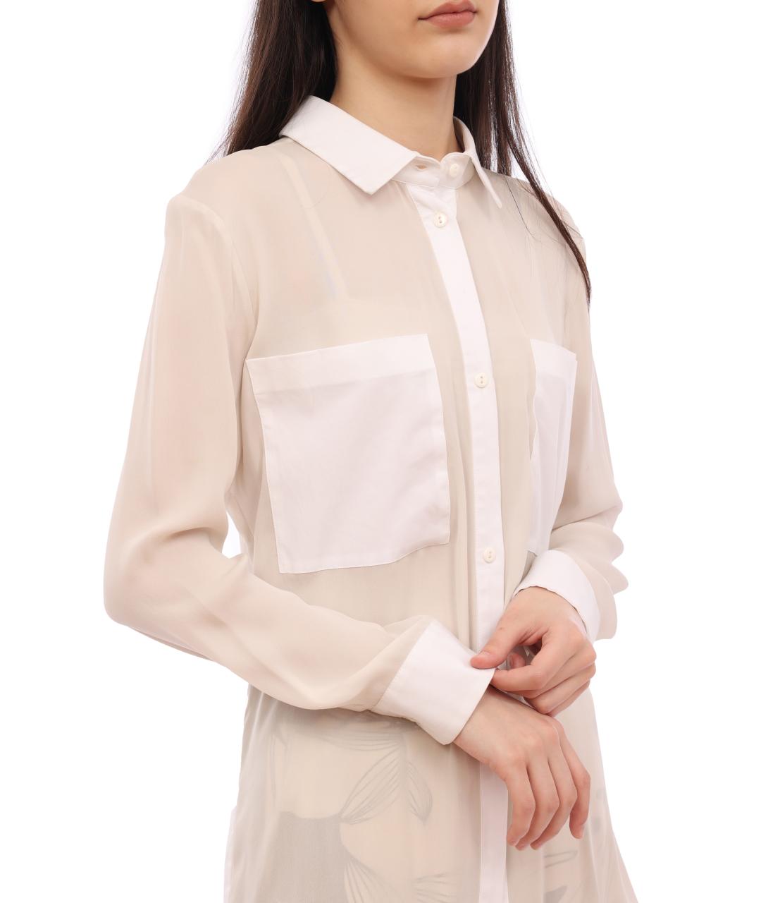 EMPORIO ARMANI Белая туника, фото 4